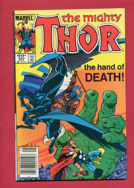 Thor #343 (May 1984), 7.5 VF-