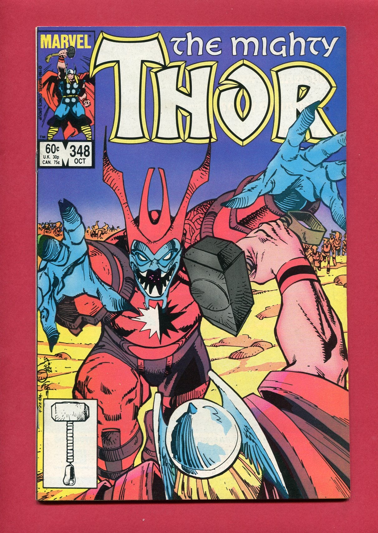 Thor #348 (Oct 1984), 7.5 VF-