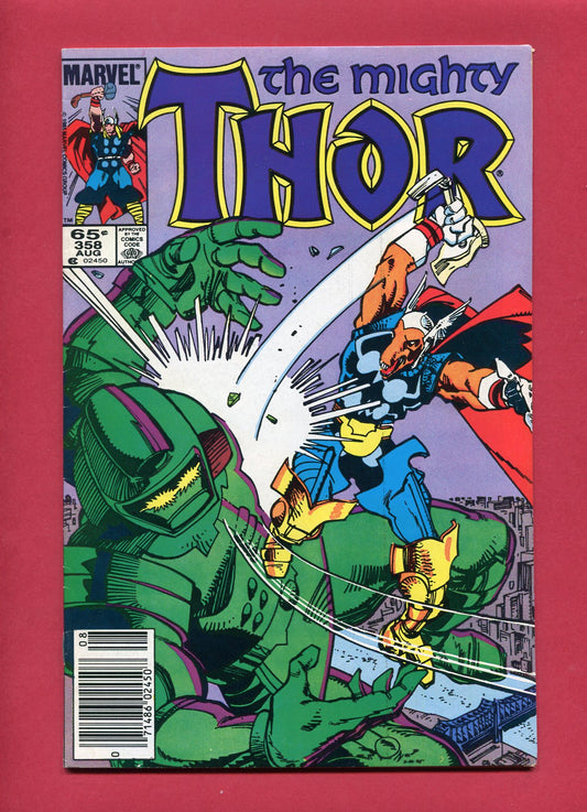 Thor #358 (Aug 1985), 7.5 VF-