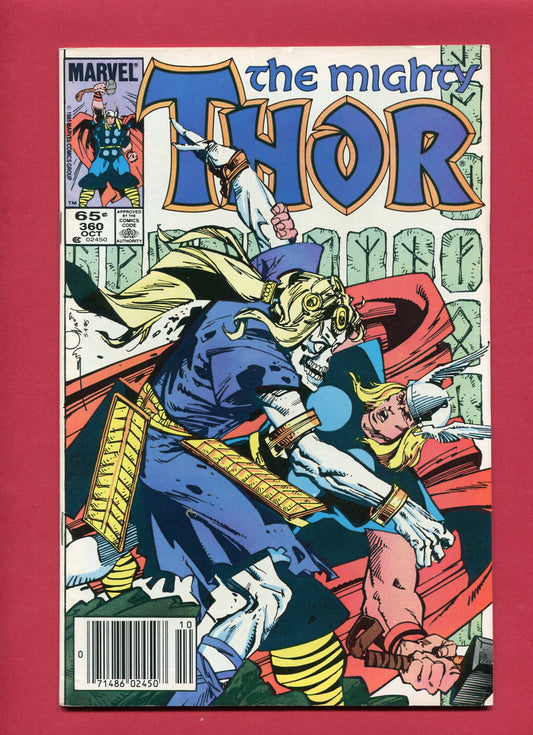 Thor #360 (Oct 1985), 8.5 VF+