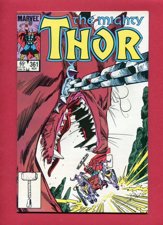 Thor #361 (Nov 1985), 8.5 VF+