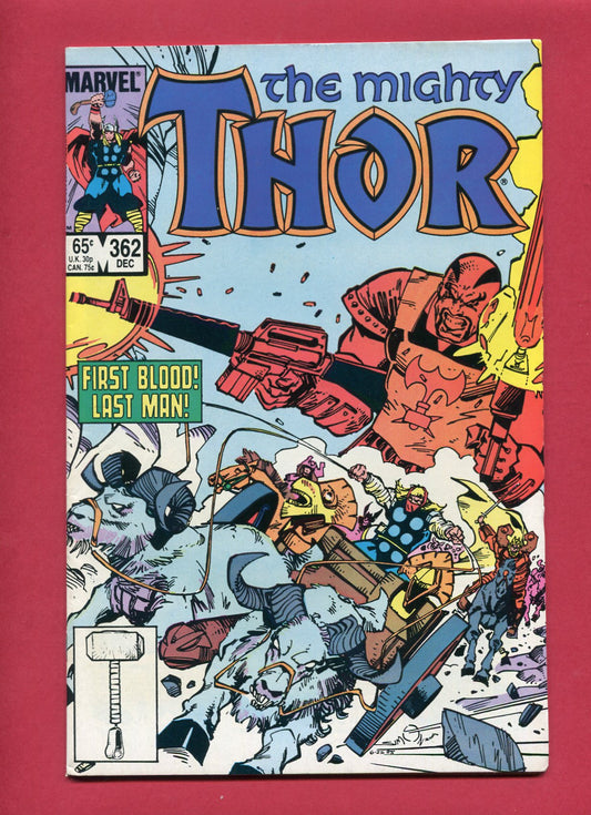 Thor #362 (Dec 1985), 8.0 VF