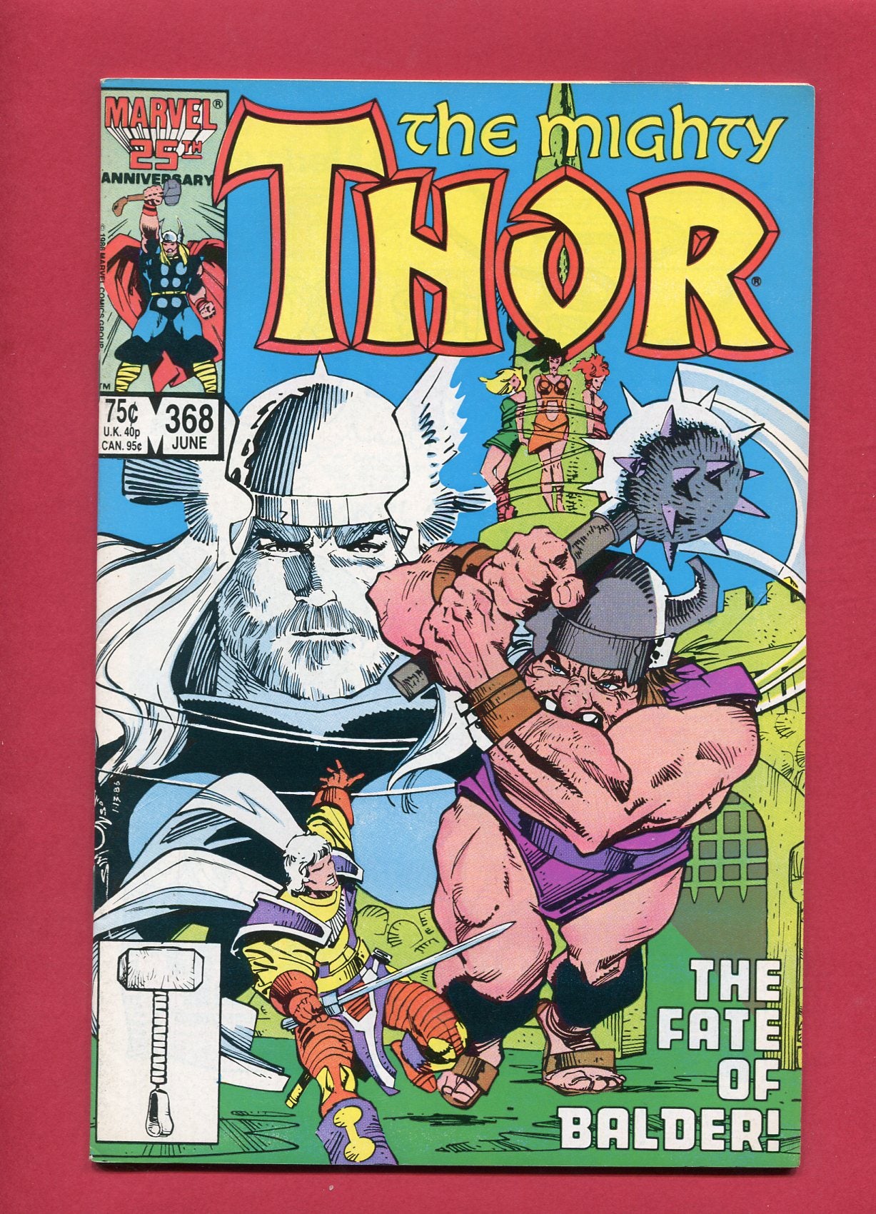 Thor #368 (Jun 1986), 8.5 VF+