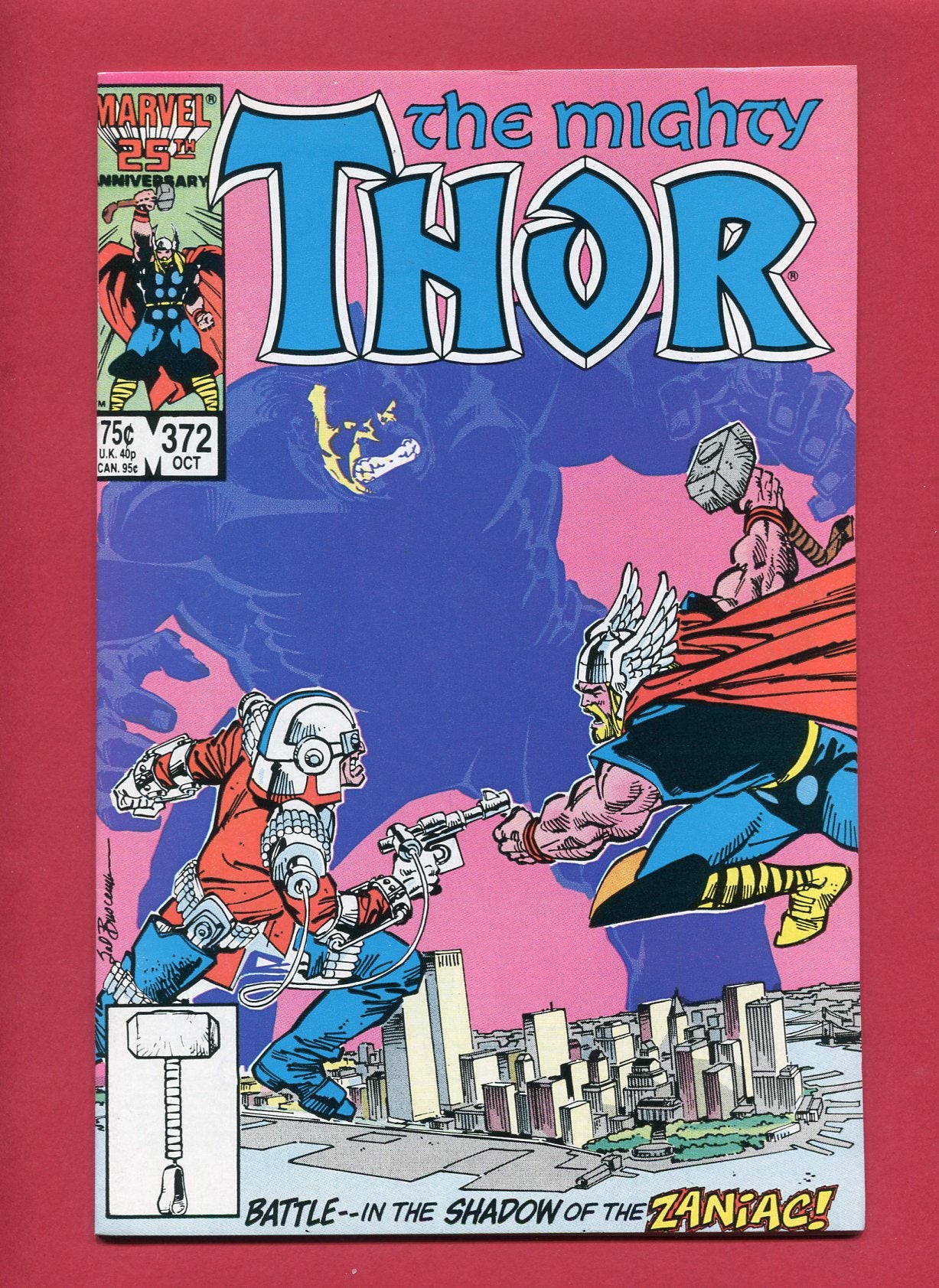 Thor #372 (Oct 1986), 8.5 VF+