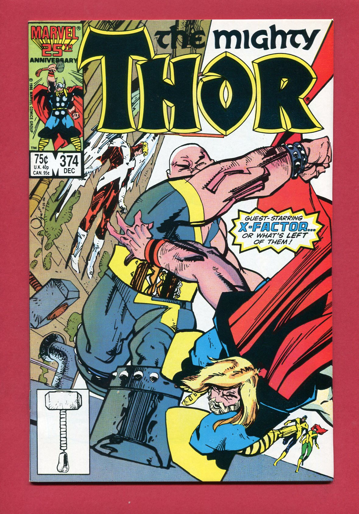 Thor #374 (Dec 1986), 8.5 VF+