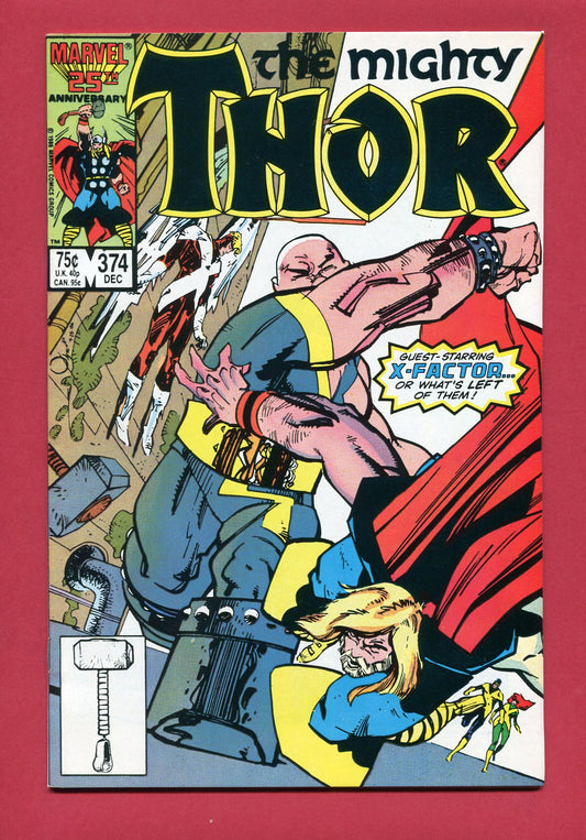 Thor #374 (Dec 1986), 8.5 VF+