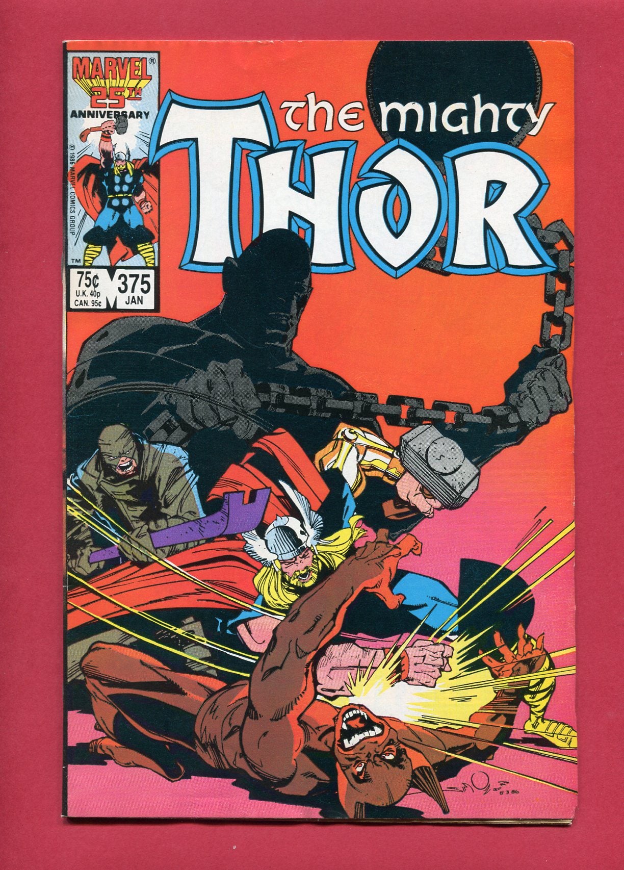 Thor #375 (Jan 1987), 7.5 VF-