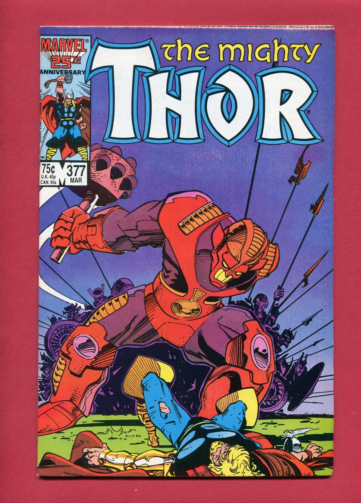 Thor #377 (Mar 1987), 6.5 FN+