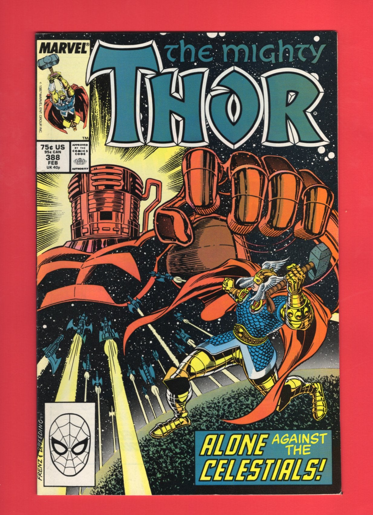 Thor #388 (Feb 1988), 8.5 VF+