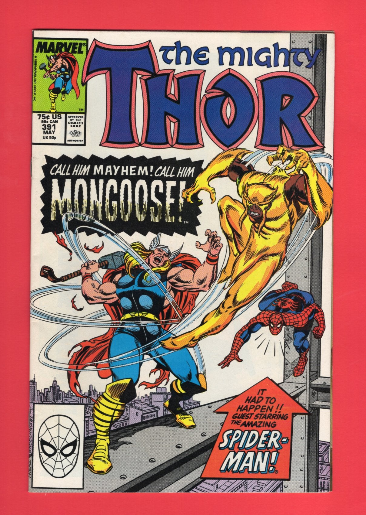 Thor #391 (May 1988) 7.5 VF-