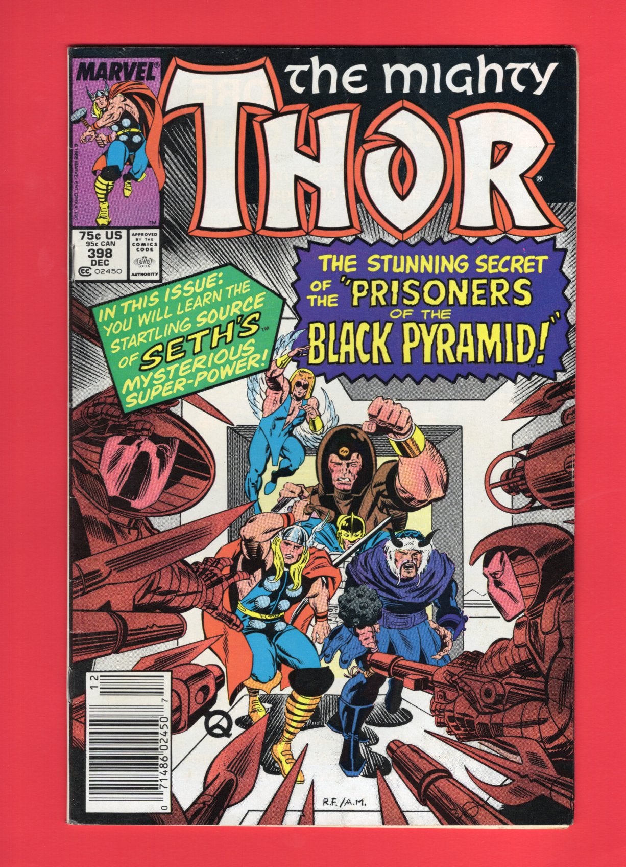 Thor #398 (Dec 1988), 6.5 FN+ Newsstand