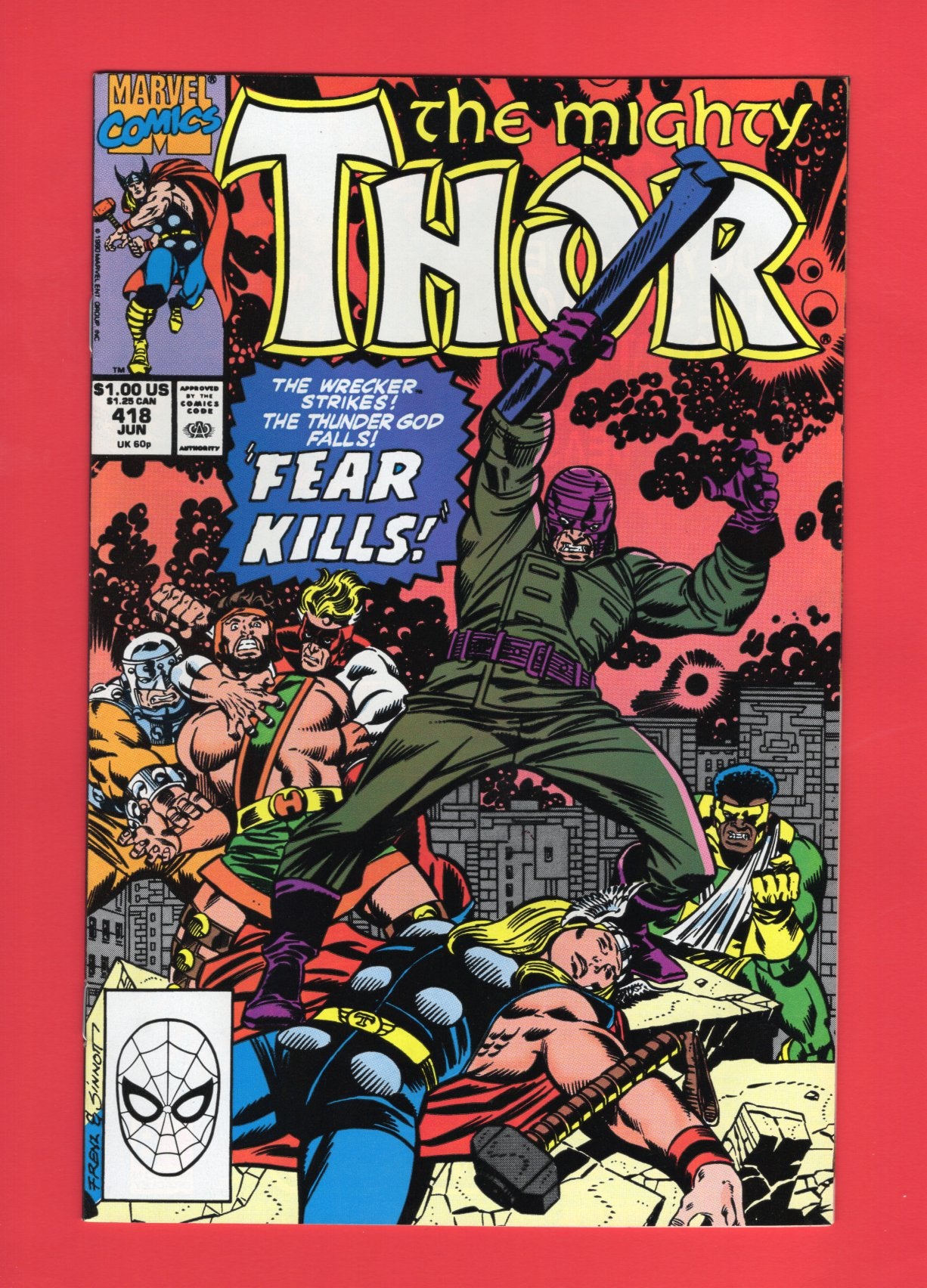 Thor #418 (Jun 1990) 9.2 NM-