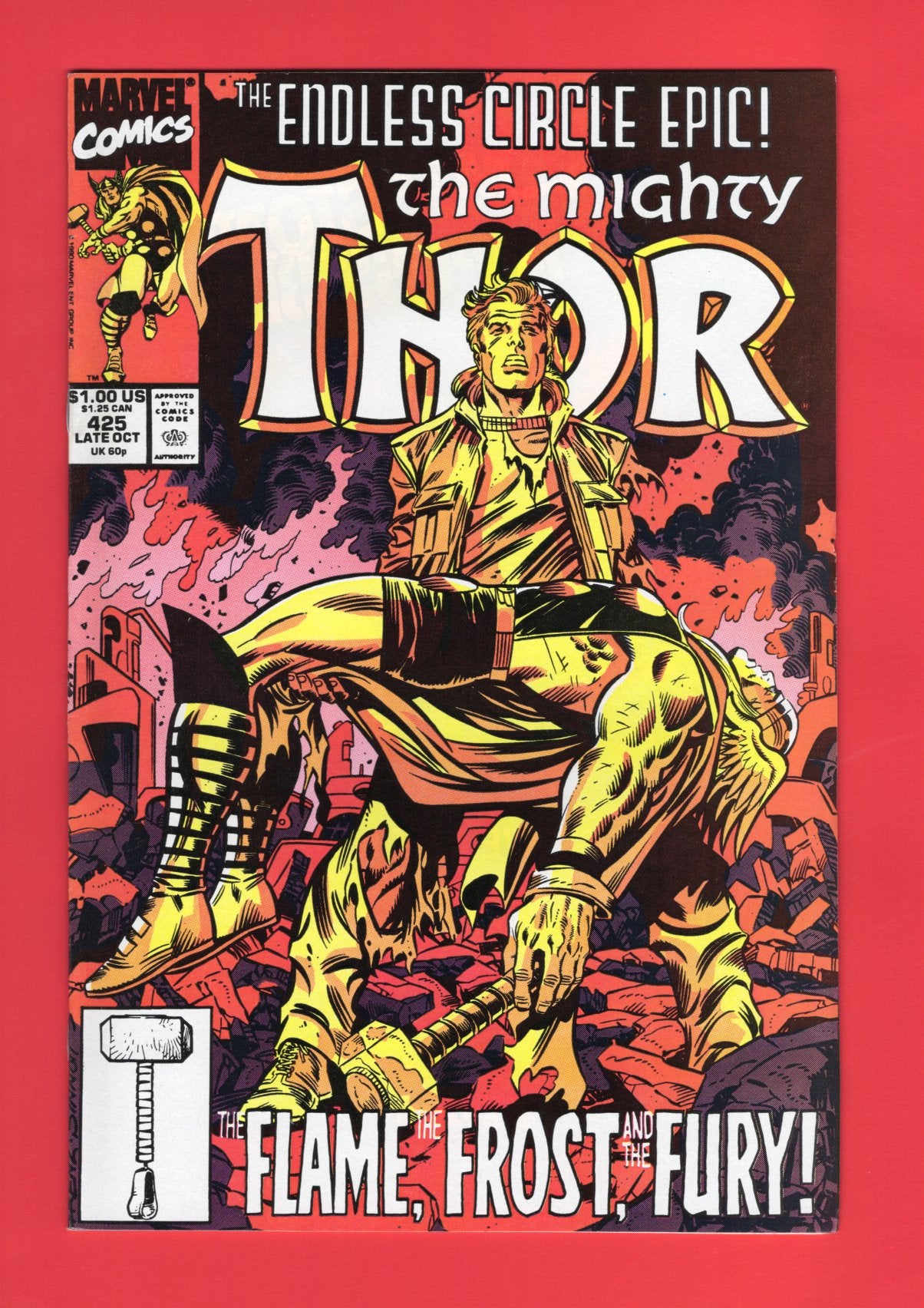 Thor #425 (Oct 1990) 7.5 VF-
