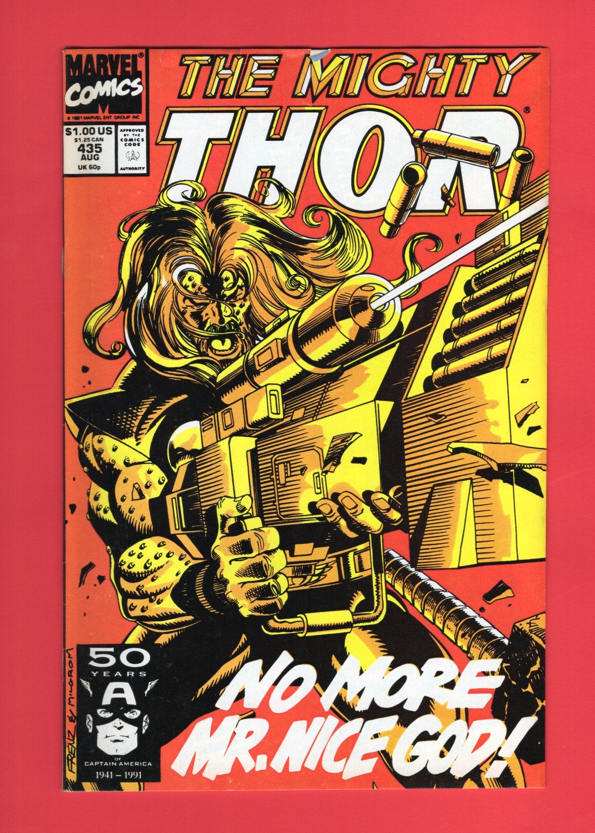 Thor #435 (Aug 1991) 8.5 VF+