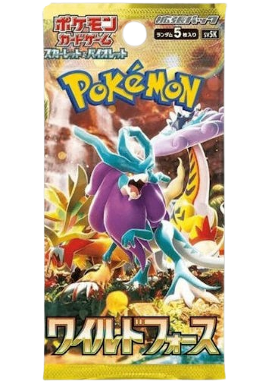 Wild Force SV5K Pokemon TCG Japanese Booster Pack