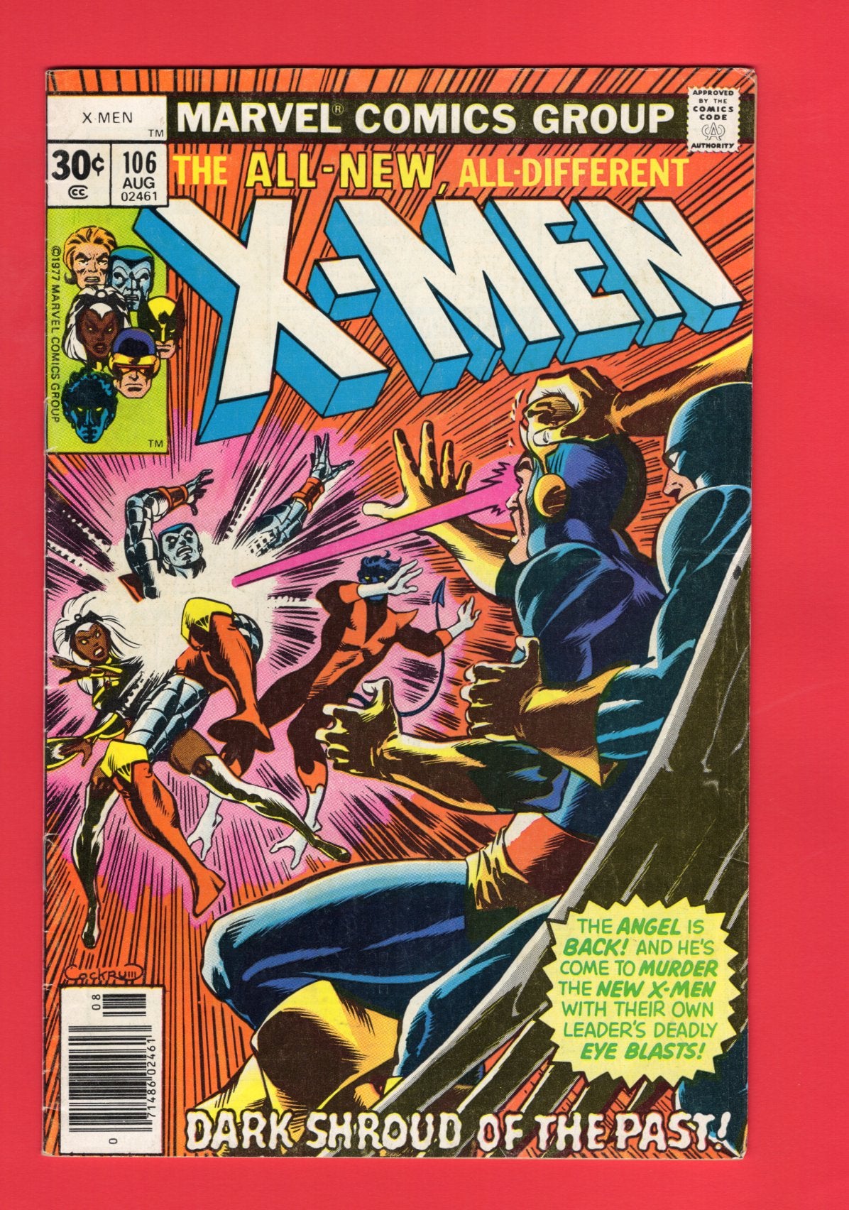 X-Men #106 (Aug 1977) 5.0 VG/FN Newsstand