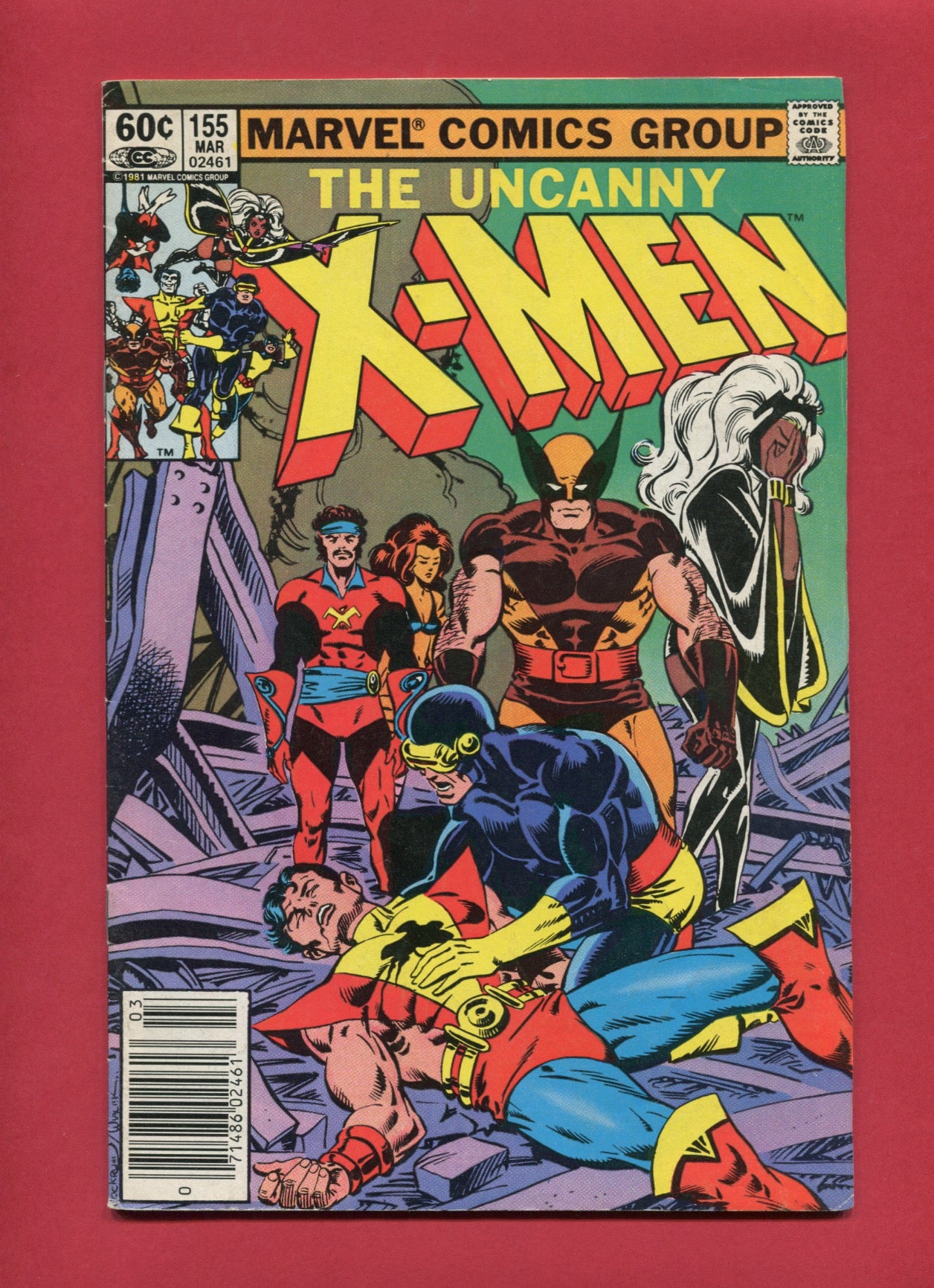 Uncanny X-Men #155 (Mar 1982), 6.5 FN+