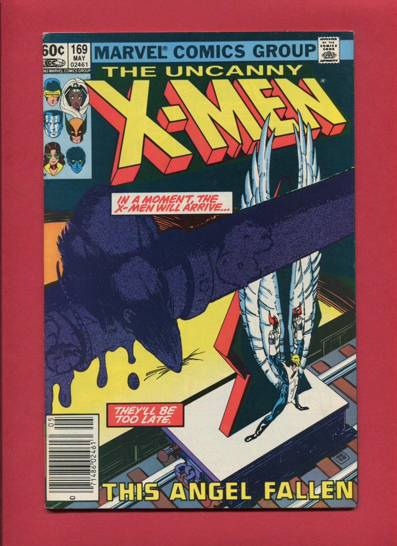 Uncanny X-Men #169 (May 1983), 7.5 VF- Newsstand