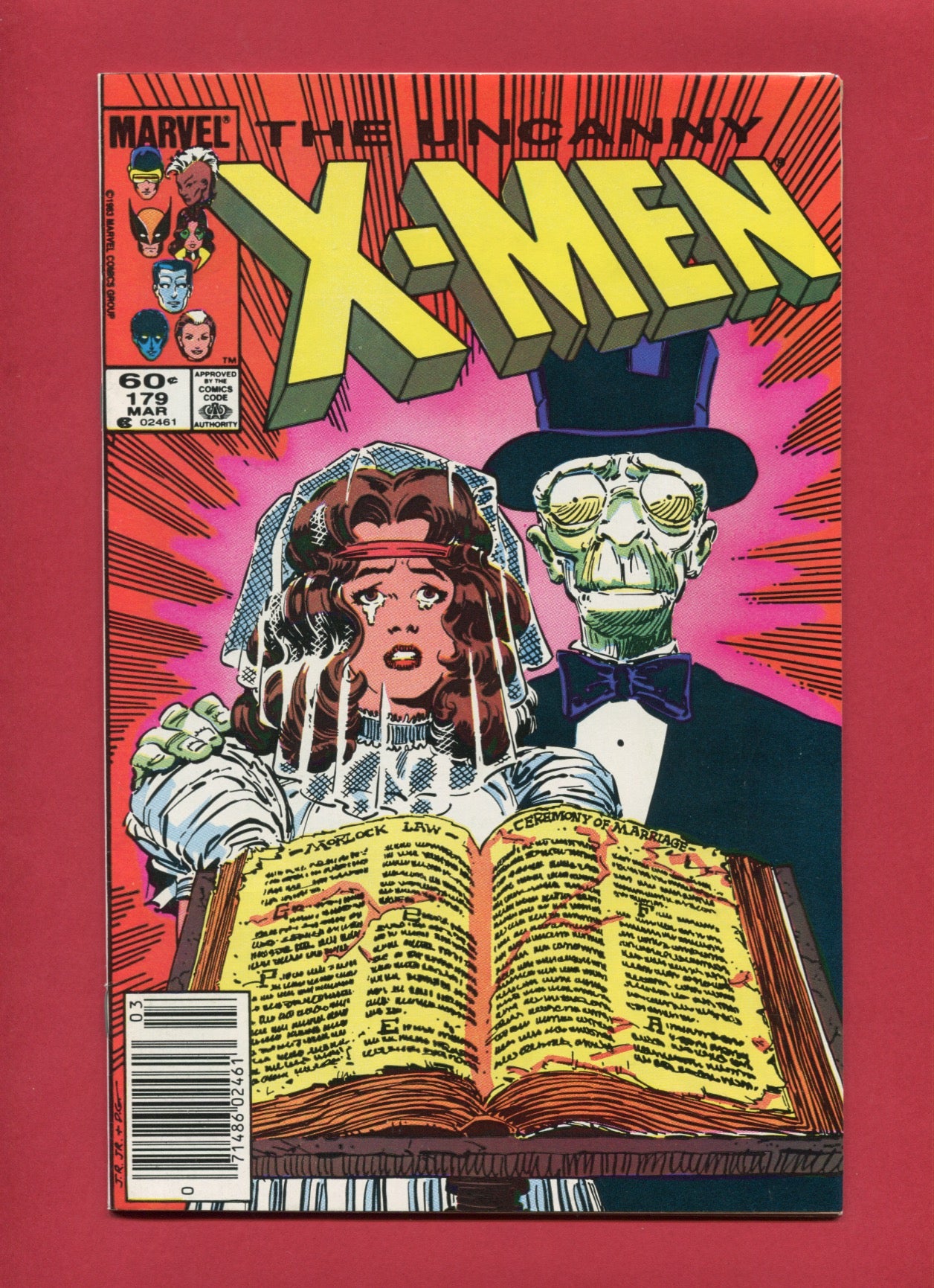 Uncanny X-Men #179 (Mar 1984), 7.5 VF- Newsstand