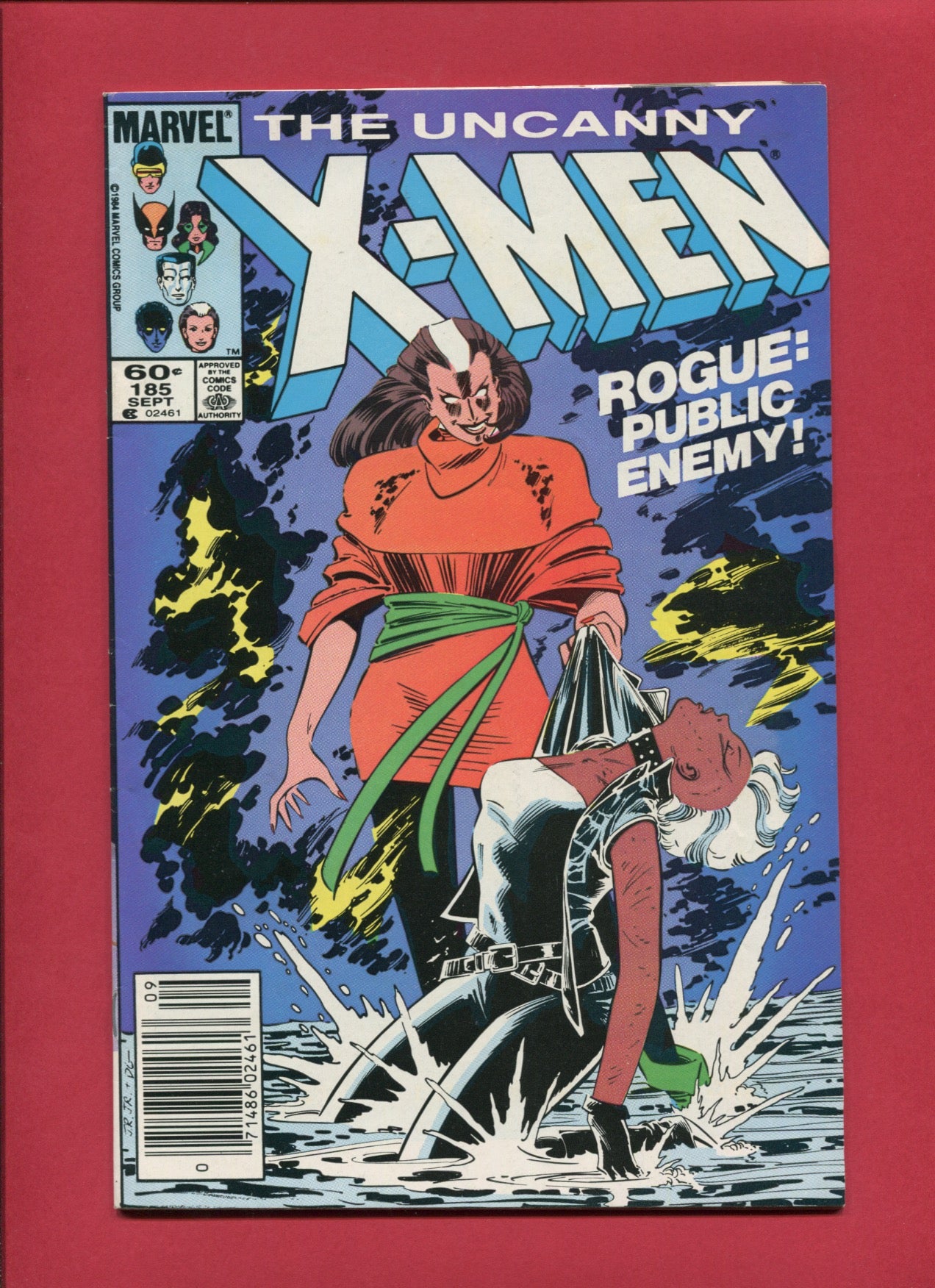 Uncanny X-Men #185 (Sep 1984), 8.0 VF Newsstand
