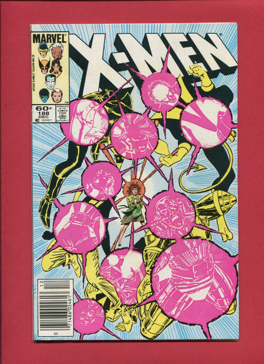 Uncanny X-Men #188 (Dec 1984), 6.5 FN+