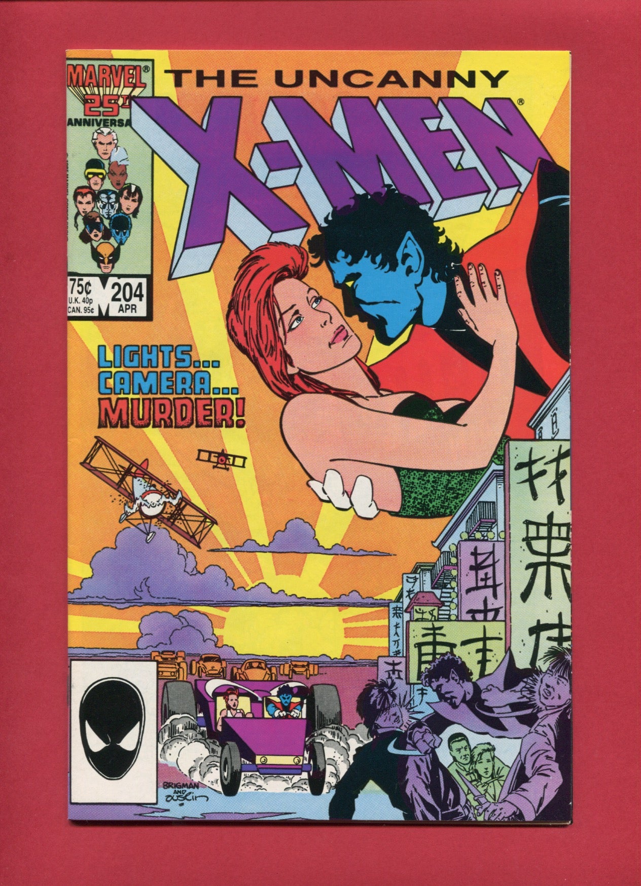 Uncanny X-Men #204 (Apr 1986), 9.2 NM-