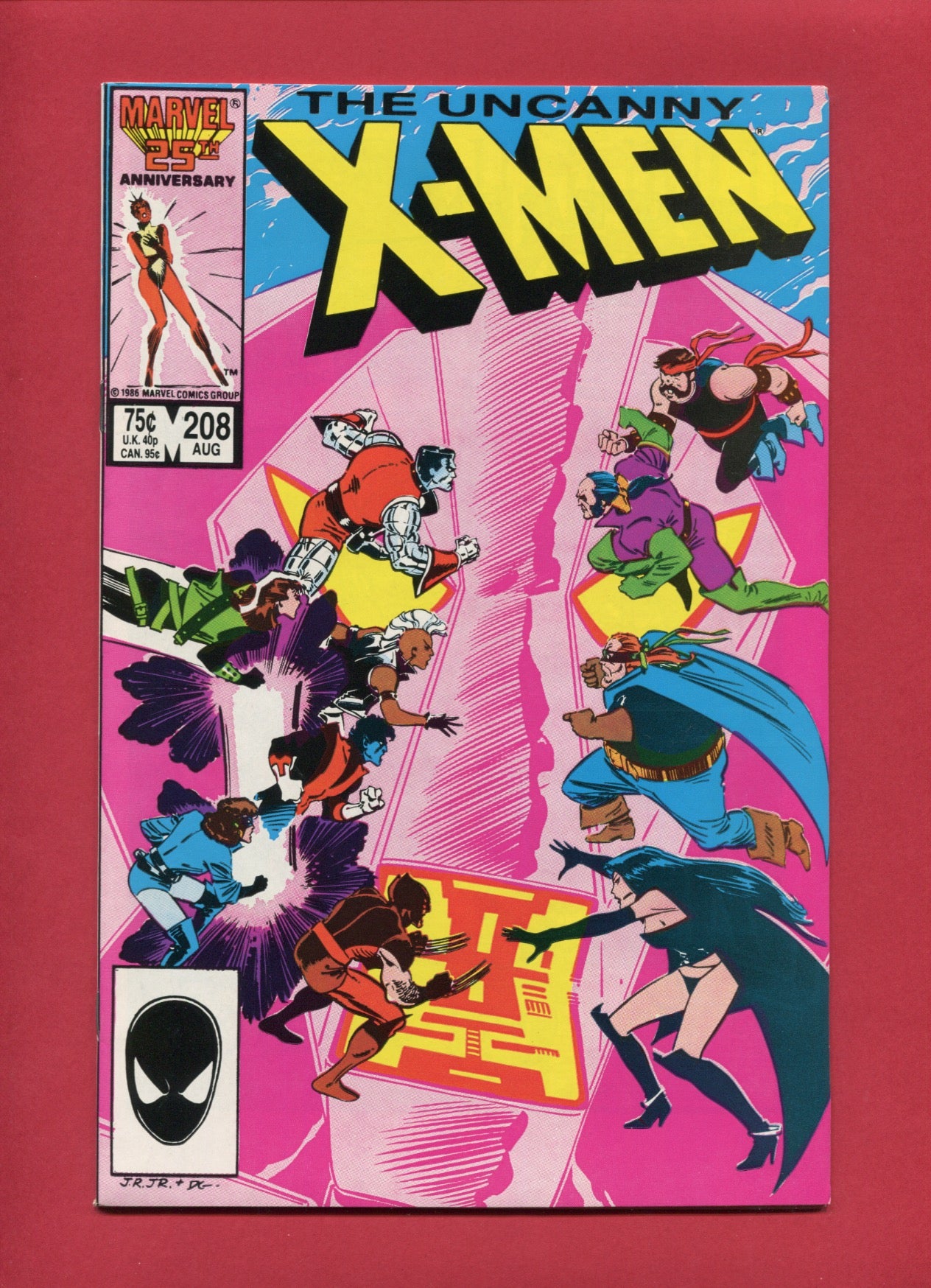 Uncanny X-Men #208 (Aug 1986), 9.2 NM-
