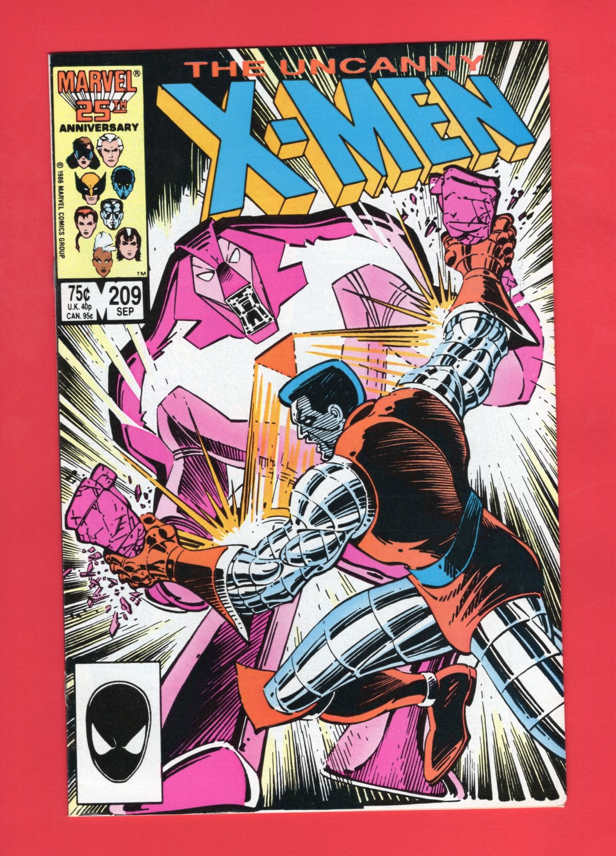 Uncanny X-Men #209 (Sep 1986) 7.5 VF-