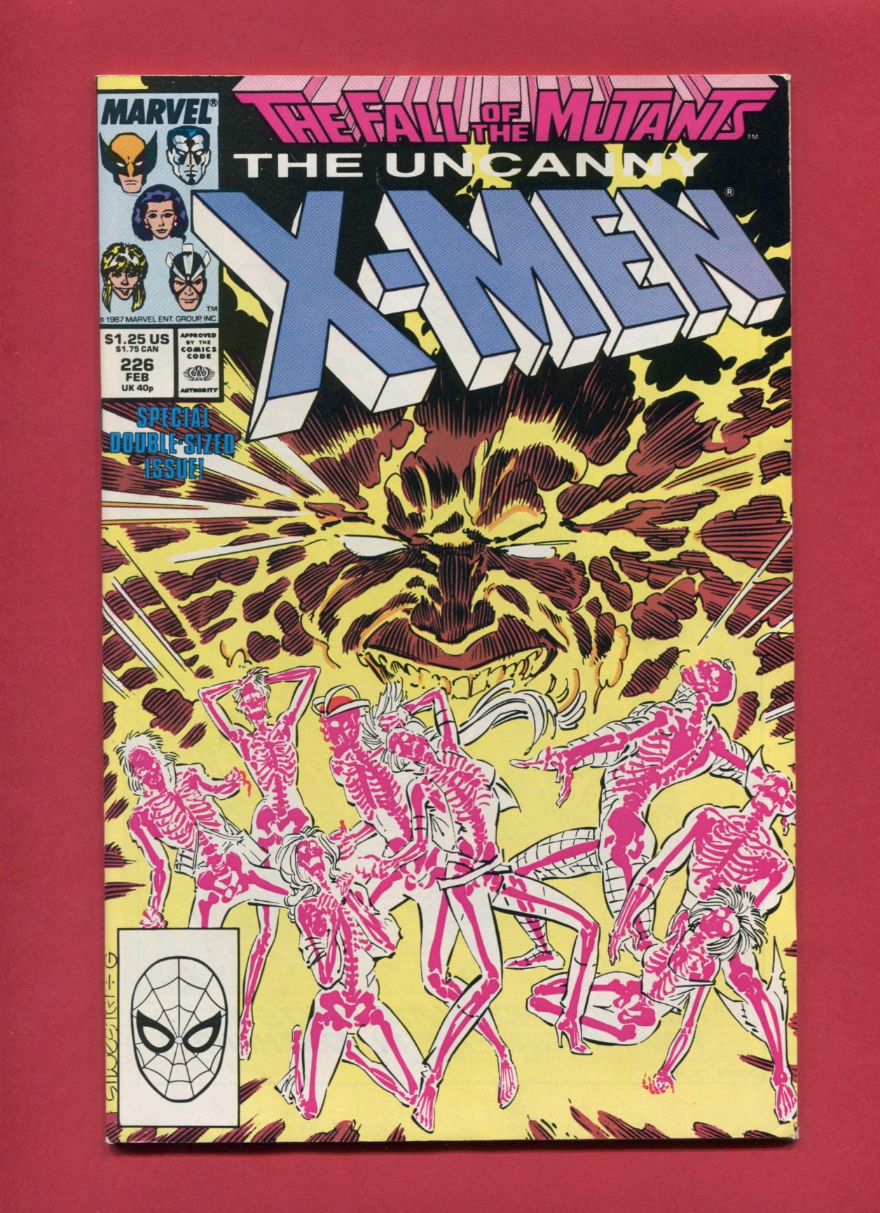 Uncanny X-Men #226 (Feb 1988), 8.5 VF+