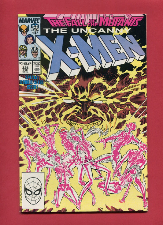 Uncanny X-Men #226 (Feb 1988), 8.5 VF+