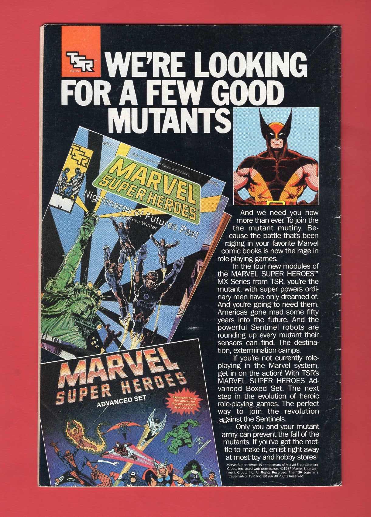 Uncanny X-Men #227 (Mar 1988), 5.5 FN- Newsstand