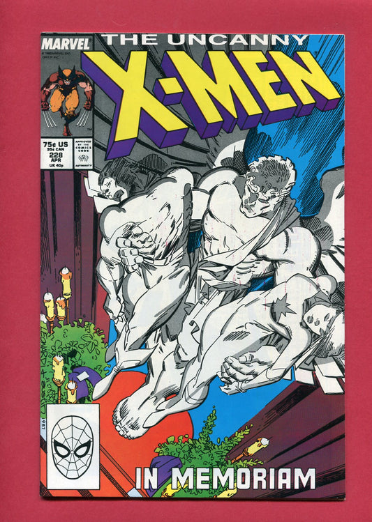 Uncanny X-Men #228 (Apr 1988), 9.2 NM-