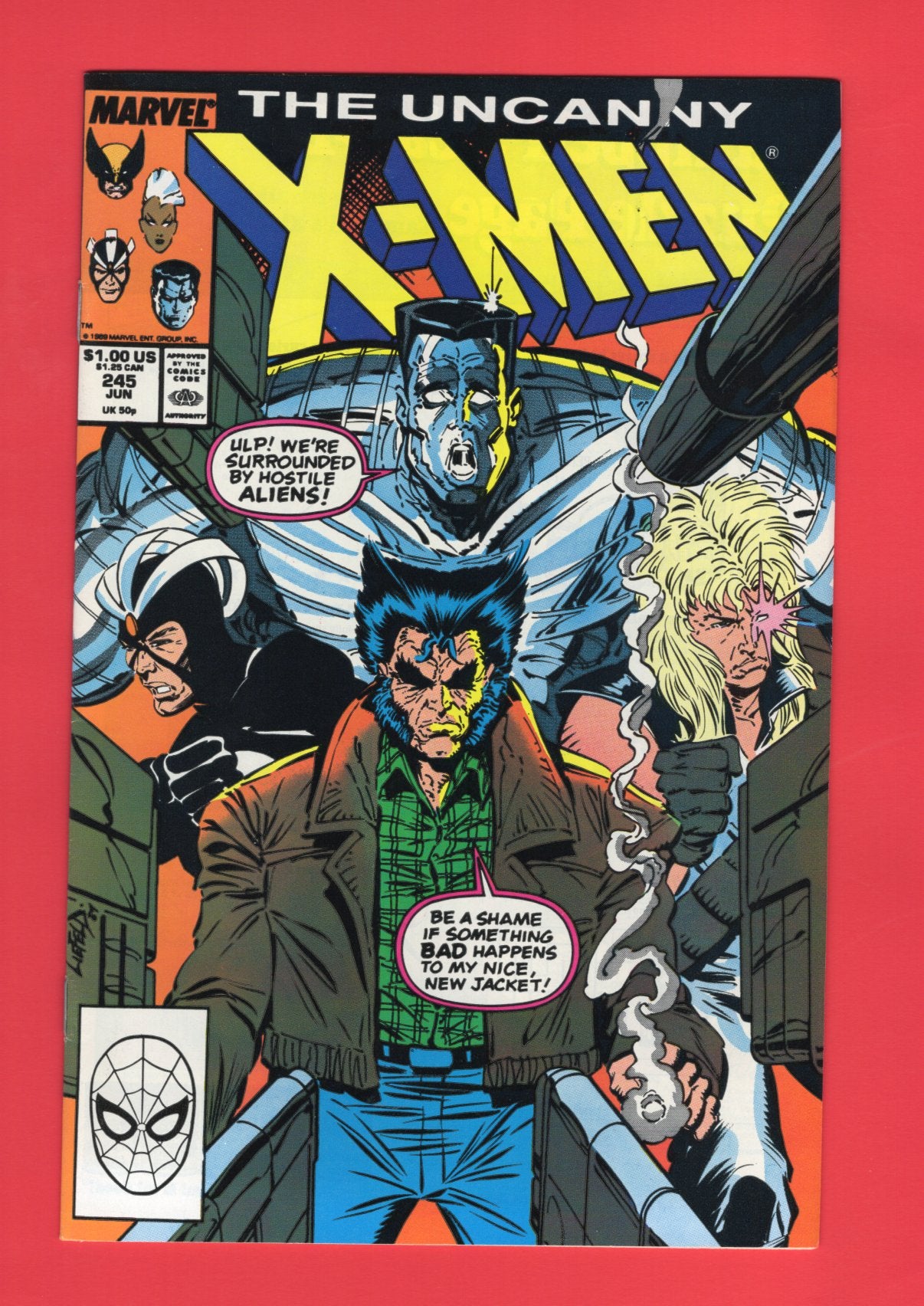 Uncanny X-Men #245 (Jun 1989) 8.0 VF