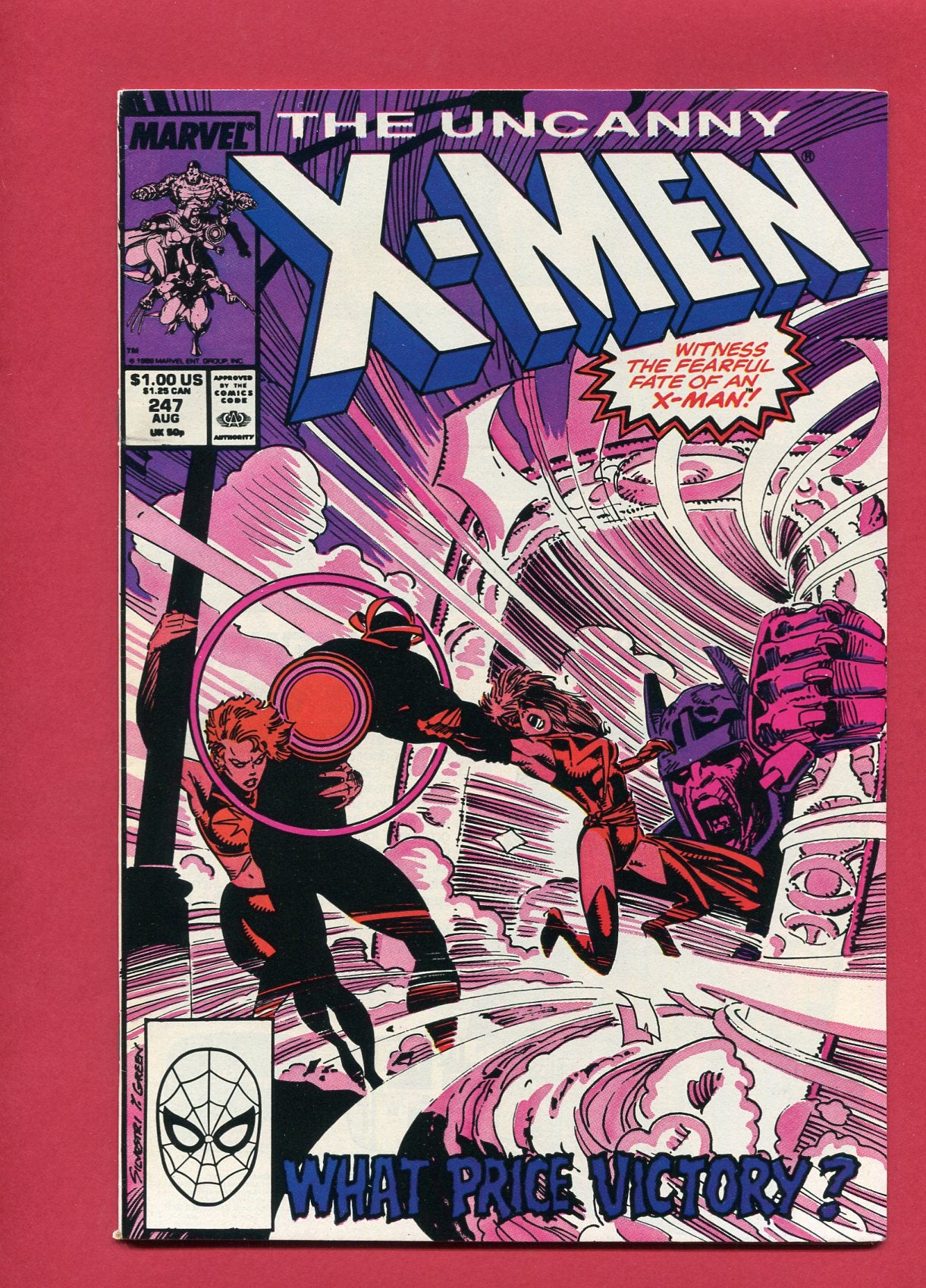 Uncanny X-Men #247 (Aug 1989), 8.0 VF