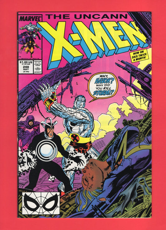 Uncanny X-Men #248 (Sep 1989) 7.5 VF-