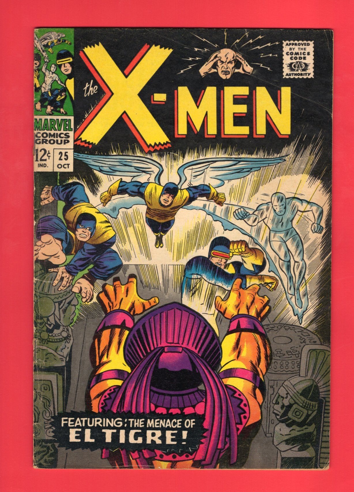 X-Men #25 (Oct 1966) 3.0 GD/VG