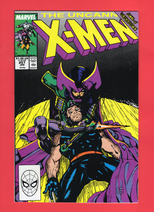 Uncanny X-Men #257 (Jan 1990) 9.2 NM-