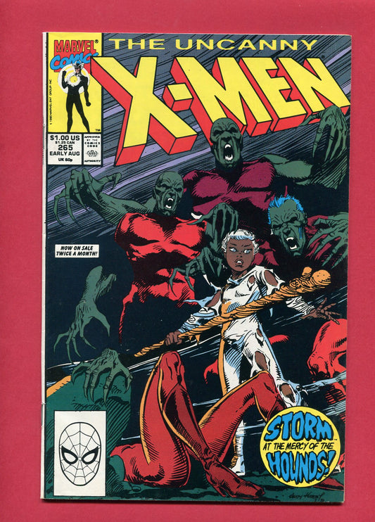 Uncanny X-Men #265 (Aug 1990), 8.5 VF+