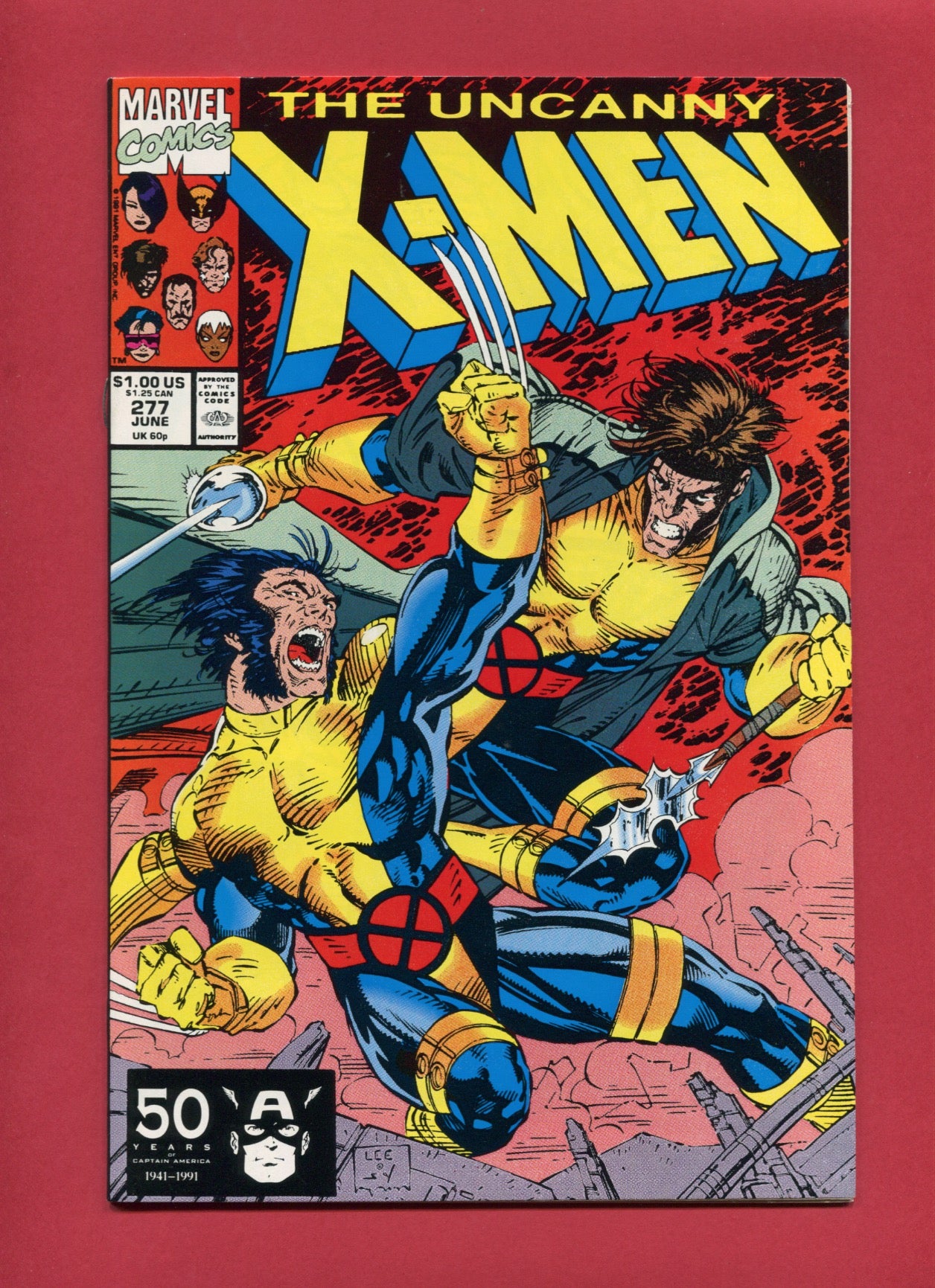 Uncanny X-Men #277 (Jun 1991), 9.2 NM-