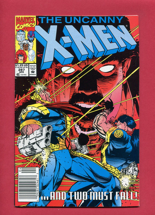 Uncanny X-Men #287 (Apr 1992), 7.0 FN/VF