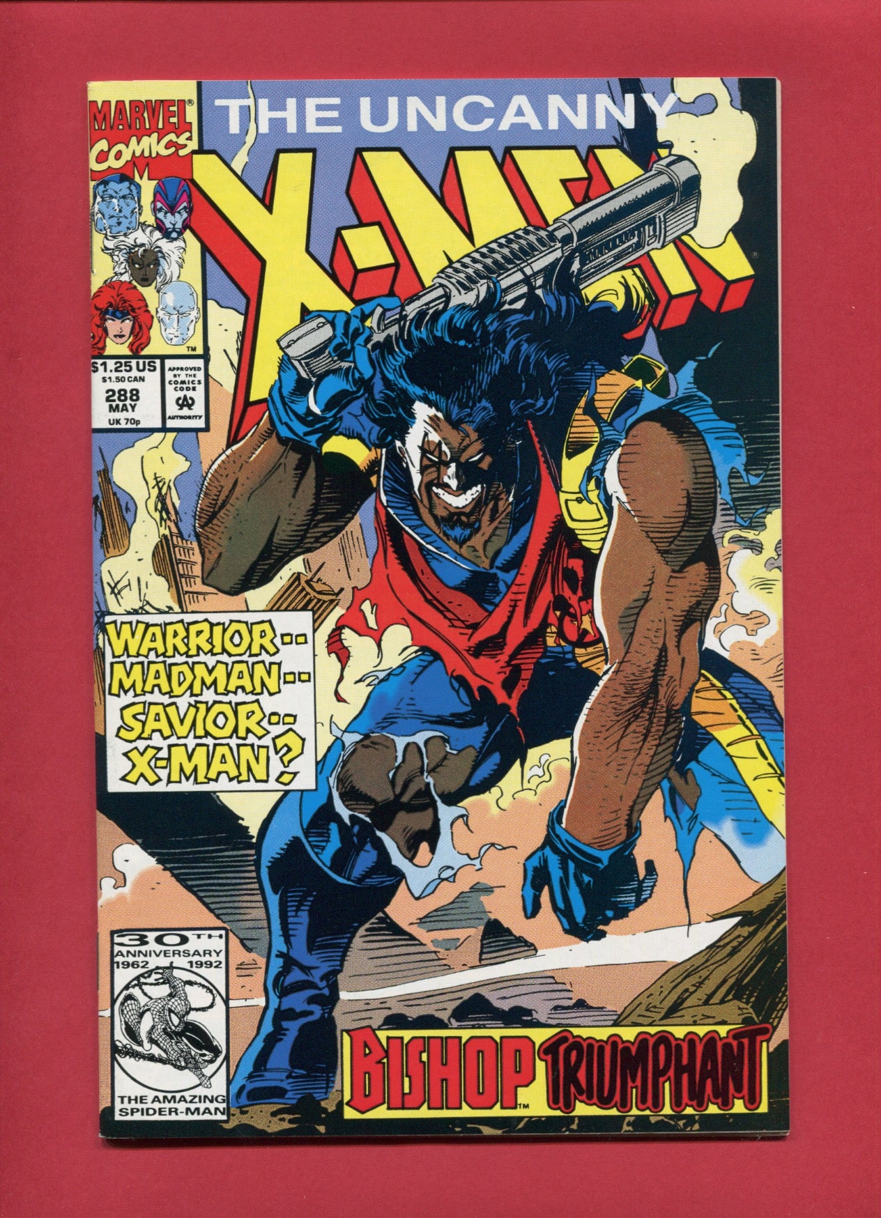 Uncanny X-Men #288 (May 1992), 9.2 NM-