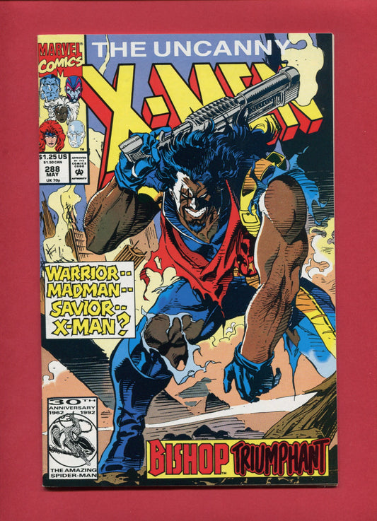 Uncanny X-Men #288 (May 1992), 9.2 NM-