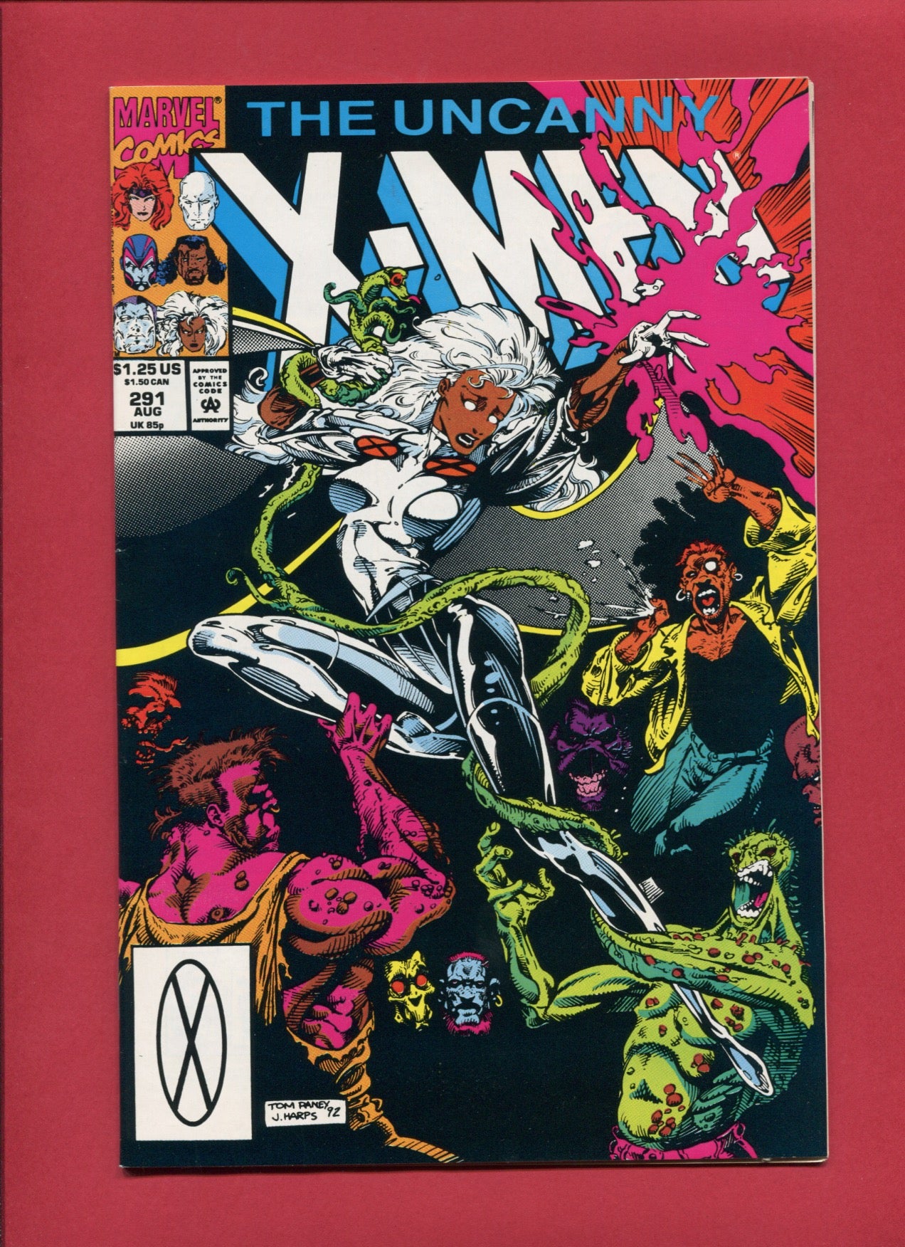 Uncanny X-Men #291 (Aug 1992), 9.2 NM-