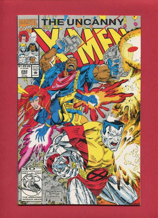 Uncanny X-Men #292 (Sep 1992), 9.2 NM-