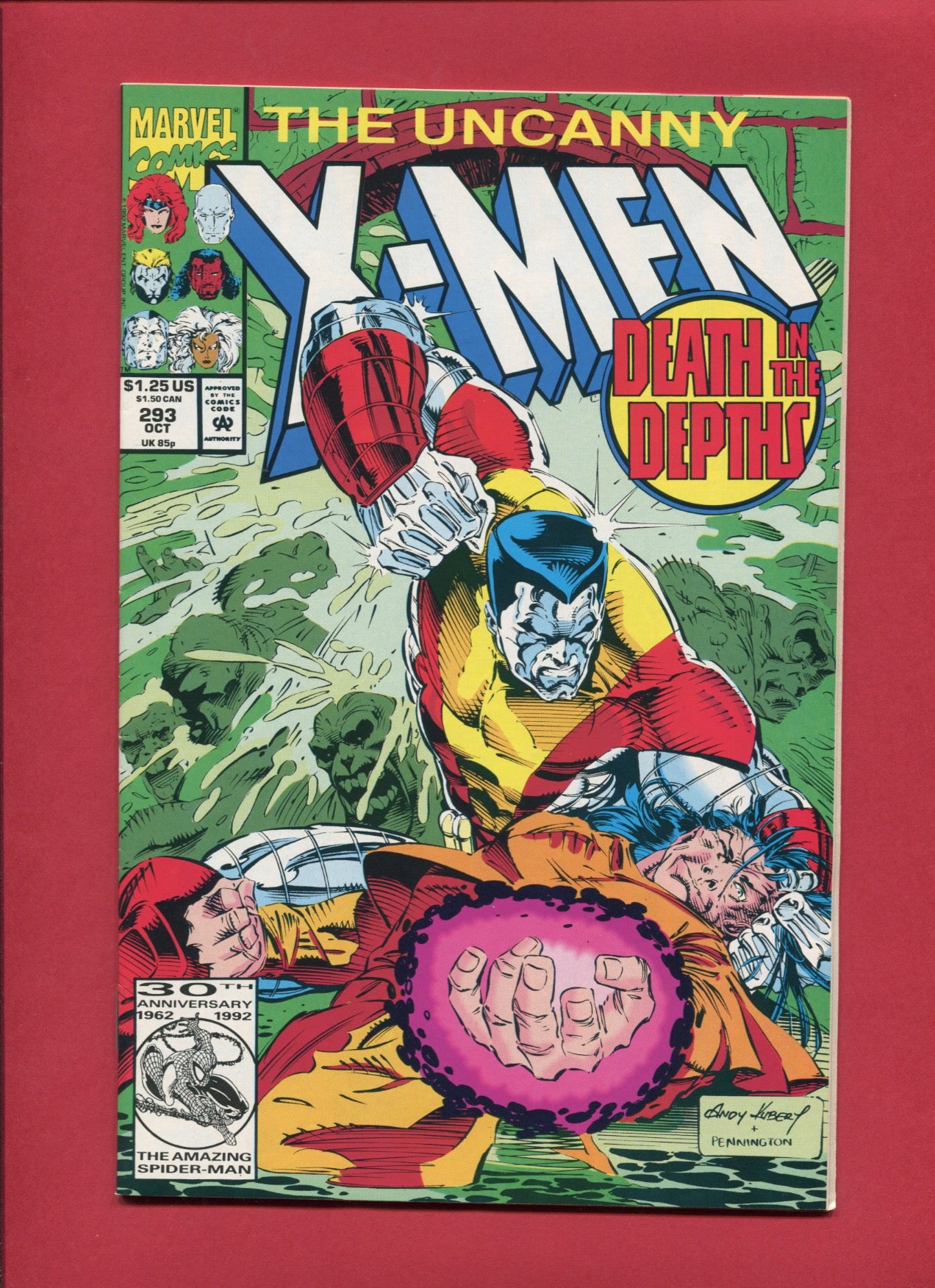Uncanny X-Men #293 (Oct 1992), 9.2 NM-