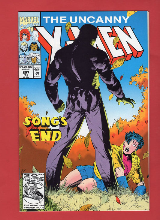 Uncanny X-Men #297 (Feb 1993), 9.2 NM-