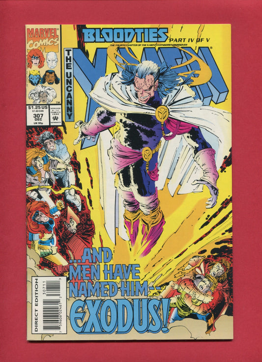 Uncanny X-Men #307 (Dec 1993), 9.2 NM-