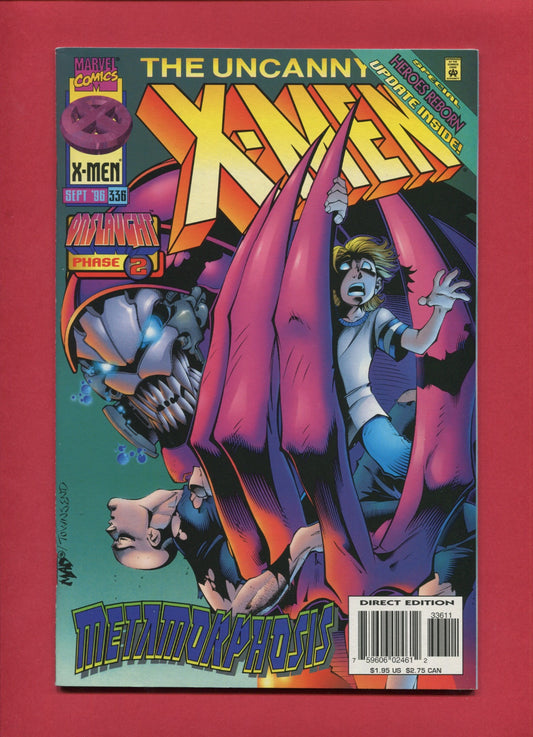 Uncanny X-Men #336 (Sep 1996), 9.2 NM-