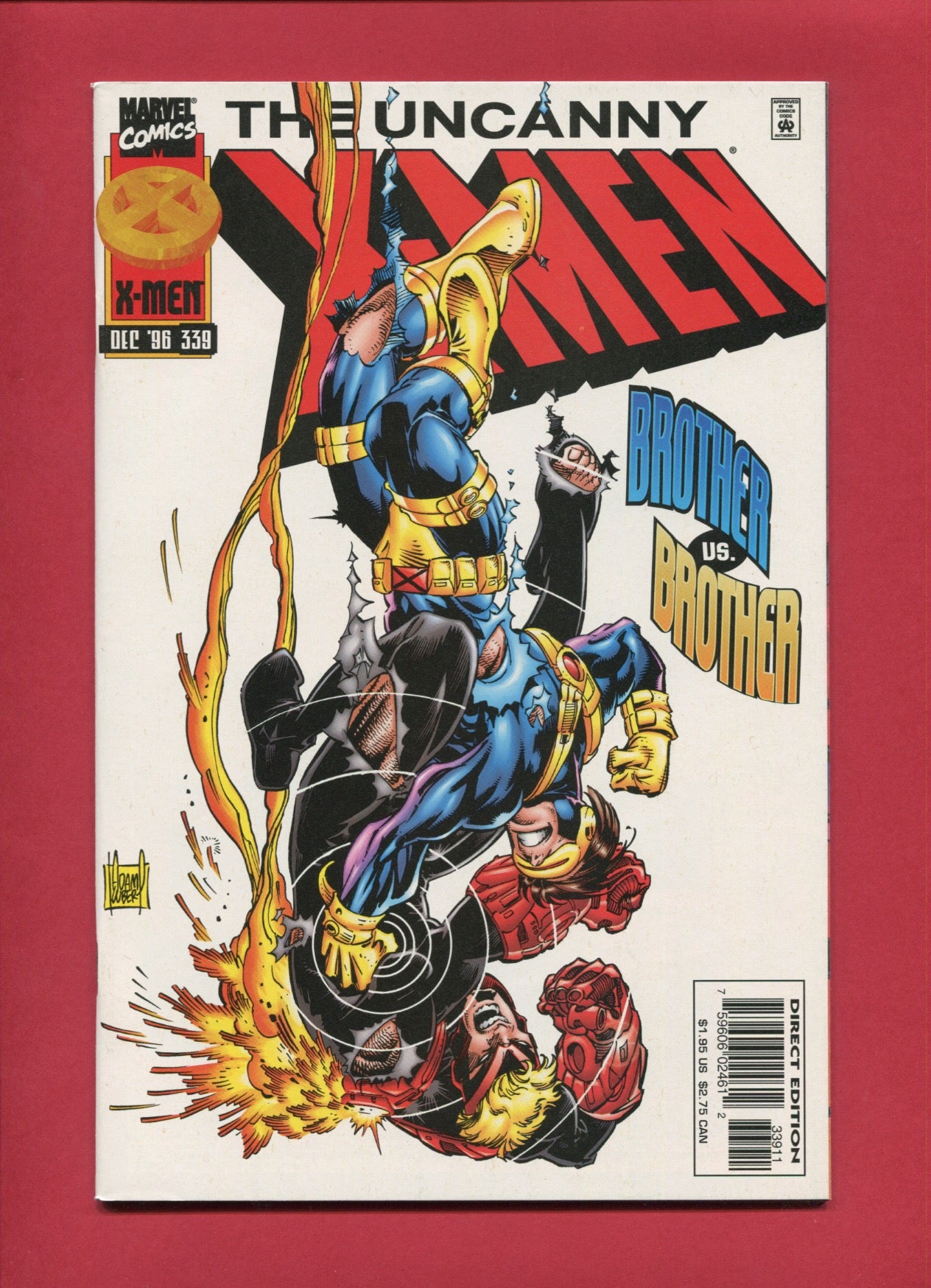 Uncanny X-Men #339 (Dec 1996), 9.2 NM-