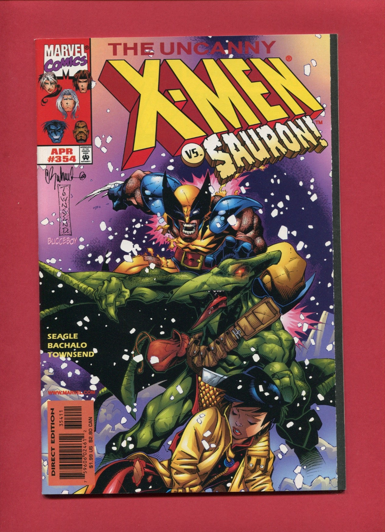 Uncanny X-Men #354 (Apr 1998), 9.2 NM-